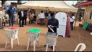 How Prof. Yemi  Osinbajo voted