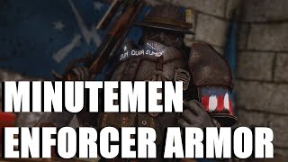 Fallout 4 Mod Review - Minutemen Enforcer Armor