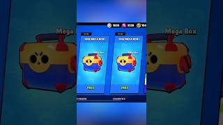 *LEGENDARY* FREE NEW MEGA BOX 🔥#brawlstars #brawlstarsboxopening #brawlstarsupdate