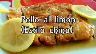 Cocina fácil - Pollo al limón (estilo chino) -  Lemon Chicken (Chinese food)