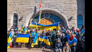 Stand With Ukraine, Oshawa ON Feb  24,  2024 prproj