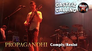 Propagandhi "Comply/Resist" @ Gasteiz Calling (10/11/2018)