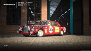 Gran Turismo 7 Legendary Car - AMG 300 SEL 6.8 AMG ‘71 Mercedes