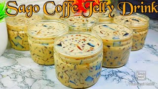 MINUMAN BUAT KUMPUL AKHIR TAHUN ALA CAFE‼️SAGO COFFEE JELLY DRINK‼️ EKONOMIS, CREAMY BANGET