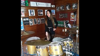 METALLICA - SAD BUT TRUE - DRUM COVER by CHIARA COTUGNO