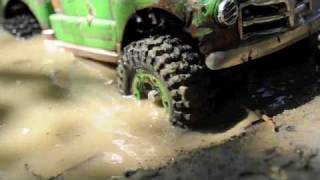 Axial SCX10 - Chapter five : CF100 Muddy water crawl