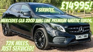 Mercedes GLA 220d AMG Line (PREMIUM) 7G-DCT 4Matic EURO 6!