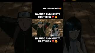 NARUTO AND HINATA FIRST KISS ❣️😍