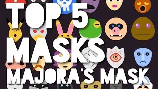 Top 5 Masks in Majora's Mask