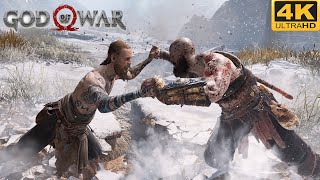 Kratos vs Baldur insane fight in God of War | Ultra Realistic Graphics Gameplay [4K 60FPS] PS5