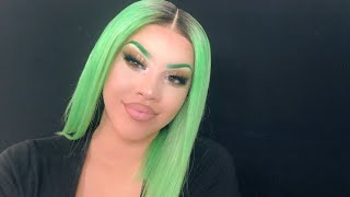 How to dye wig neon green | WoWEbony