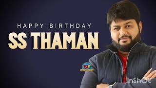 Advance Happy Birthday Thaman. SS #thaman #advancehappybirthday #watsappstatus