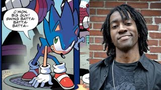 Deven Mack Giving a Huge Sneak Peak of Sonic’s Voice in Sonic Prime. #sonicthehedgehog