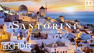 Santorini, Greece 🇬🇷 in 4K HDR ULTRA HD 60 FPS Dolby Vision™ Drone Video