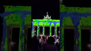 Lichtshow in Berlin #deutschland #berlin #lichtshow