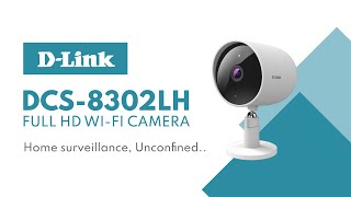 D-Link DCS-8302LH Full HD Outdoor Wi-Fi Camera