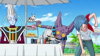 Bulma slaps lord beerus