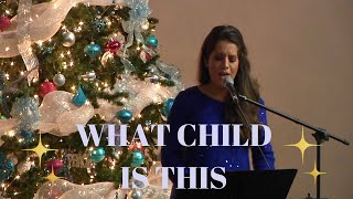 WHAT CHILD IS THIS - Christmas Song - Cover by Jennifer Lang