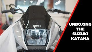 Unboxing the 2019 Suzuki Katana