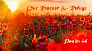 Our Rescuer & Refuge:  Psalm 34