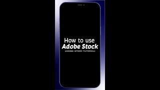 How To Use Adobe Stock #shorts