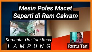 Mesin Poles Macet Cakram Karena hal Spele || Penggilingan padi amatir