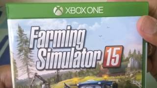 [Unboxing - XBox One] Farming Simulator 15 - PT-BR