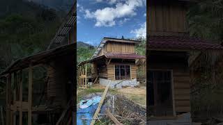 Proses pembuatan rumah kebun