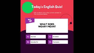 English Pop Quiz