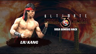 UMK3 (Sega Genesis Hack) - Liu Kang (God Ladder/Very Hard)