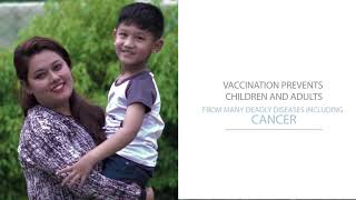 Measles Mumps Rubella MMR Vaccine for adults and kids in Clinic One Kathmandu Nepal.