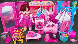 73 Minutes Satisfying with Unboxing Fashion Beauty Set ASMR, Cute Doll Laundry Playset | Review Toys