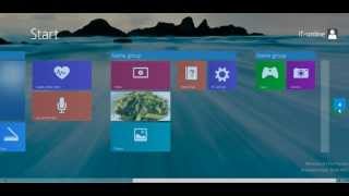 Como selecionar, redimensionar, arrastar, dispor e atribuir nome, a um ou mais Tiles no Windows 8 1