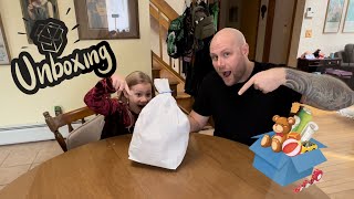 Opening Mall Mega Mystery Bag Toy Unboxing - Gwen's Games Galore