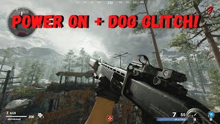 Cold War Zombies Power On And Dog GLITCH!