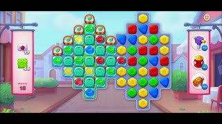 TOWNSHIP   Colorful Puzzle  Match -3  game level # 2095