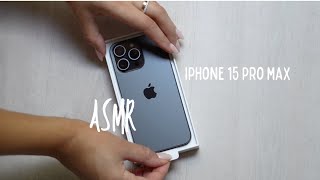 Iphone 15 pro max unboxing ASMR