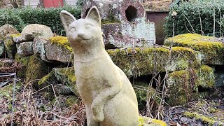 Antique Stones Create the Garden Interest All Year at William Hromy Antiques Sharon Center, Ohio