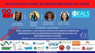 Empregabilidade: Soft Skills para profissionais de saúde - PAINEL DE EMPREGABILIDADE NA SAÚDE-TEMA 5