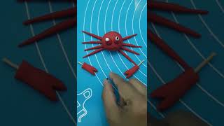 How to make fondant Crab 🦀  #shorts #shortsvideo