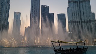 A Day At The Dubai Fountain (new show premiere)