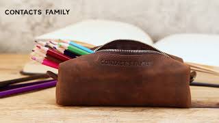 Cow Leather pen case -- Vintage style (가죽 팬 케이스)