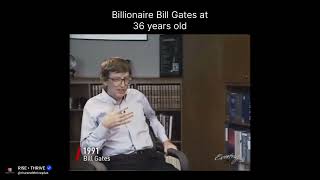 Bill Gates: The Power of Focus in Entrepreneurship #billgates #microsoft #steveballmer #billionaire