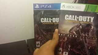 Call of duty Advanced Warfare Unboxing (Atlas Limited Edition PS4)