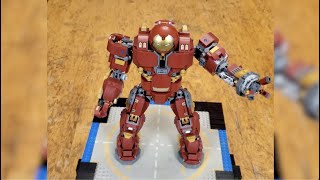 Hulk Buster: UIltron Edition by the Montreal Lego Maniac - unboxing, speed build and review