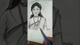 Easy portrait drawing |#art #shorts #trending #drawing