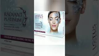 #Lotus #Herbal #Radiant #Platinum #Cellular #Anti-Ageing #Facial #Kit 😍😍