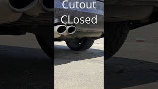 C32 AMG - Exhaust Cutout Sound!