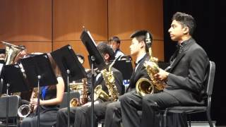 Shivaum's end of year band Symphonic Wind ensemble