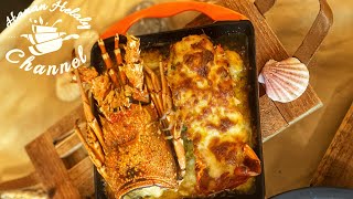 إستاكوزا بالكريمة والجبنة الموتزاريلا 🦞🧡🦞